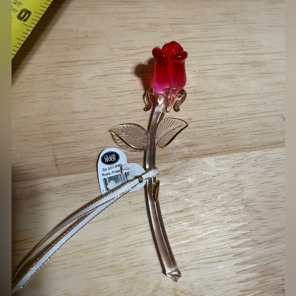 Red Rose by Glass Baron